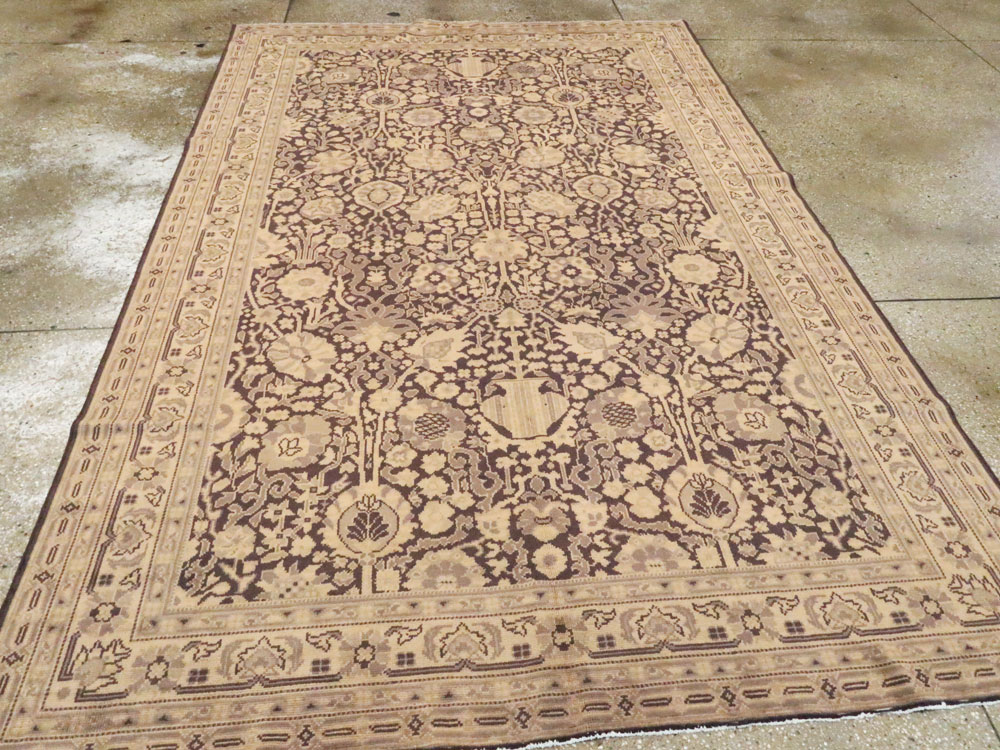 Vintage Indian Lahore Accent Carpet, No.8702 - Gss