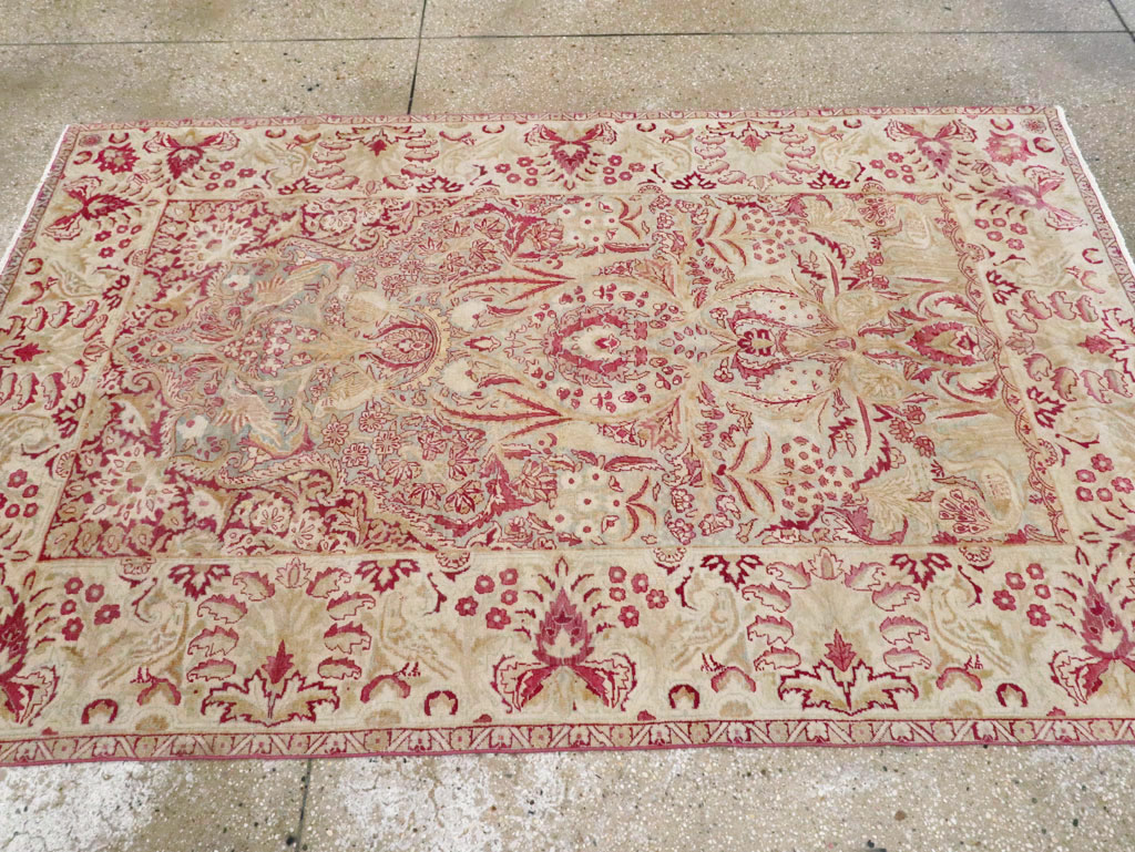 Antique Persian Lavar Kerman Rug, No.8706 - Gss