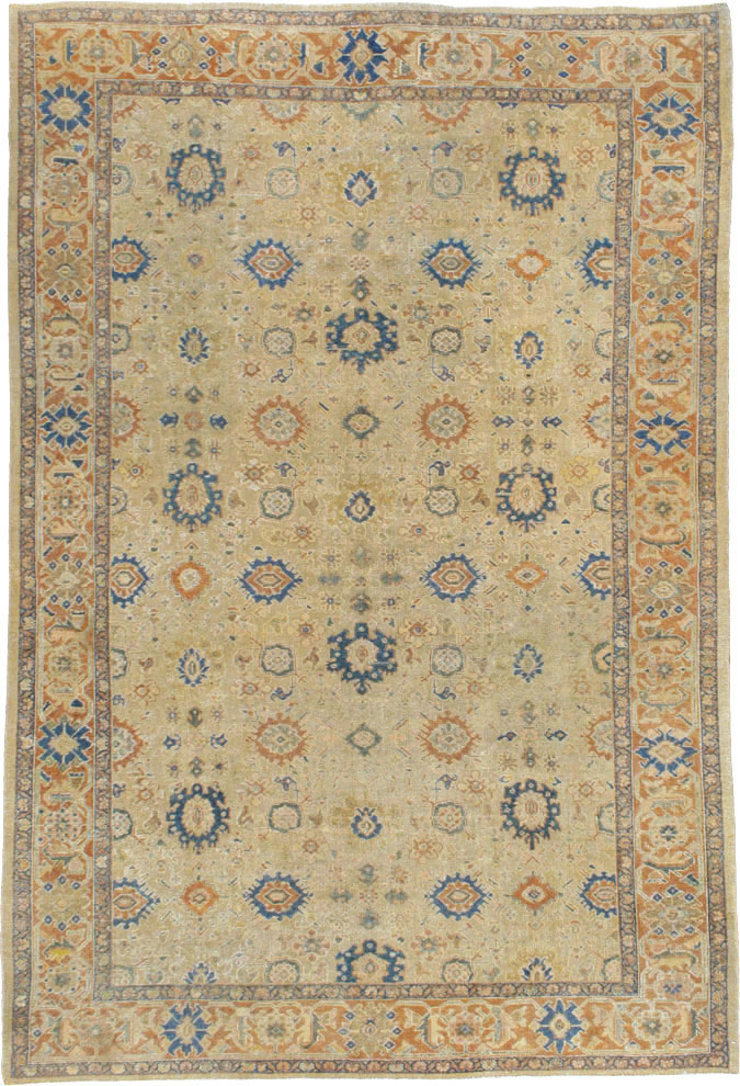 Vintage Persian Mahal Carpet, No.8727 - Gss
