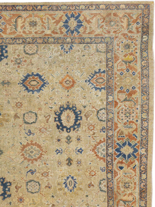 Vintage Persian Mahal Carpet, No.8727 - Gss