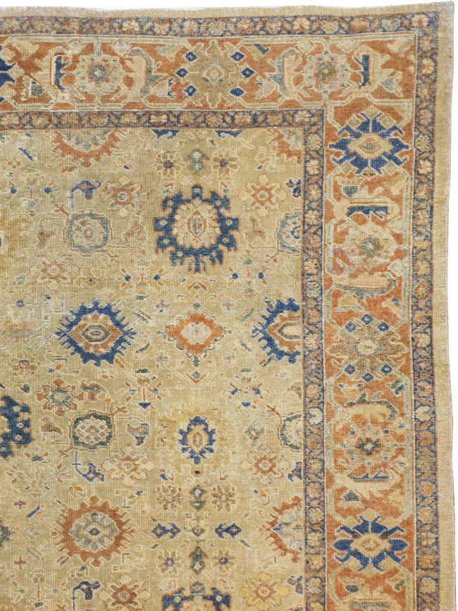 Vintage Persian Mahal Carpet, No.8727 - Gss