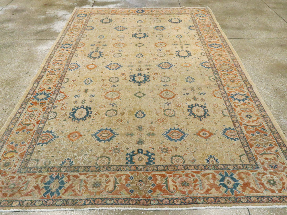 Vintage Persian Mahal Carpet, No.8727 - Gss