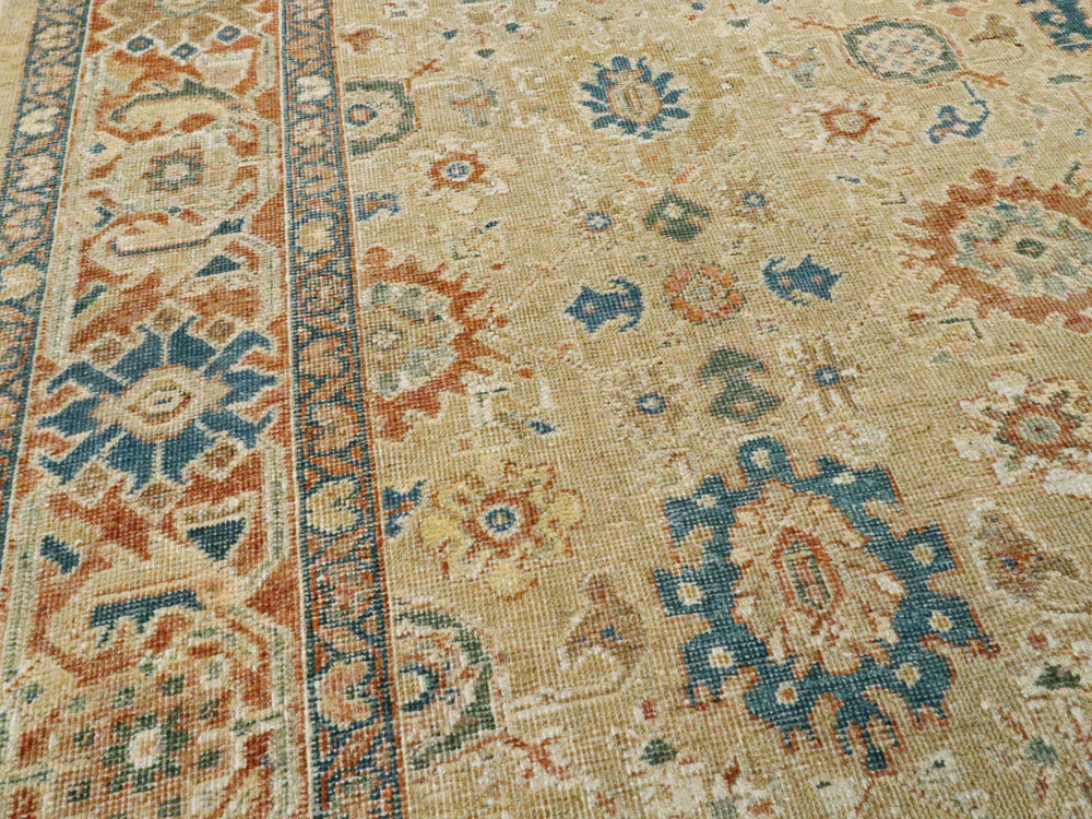 Vintage Persian Mahal Carpet, No.8727 - Gss