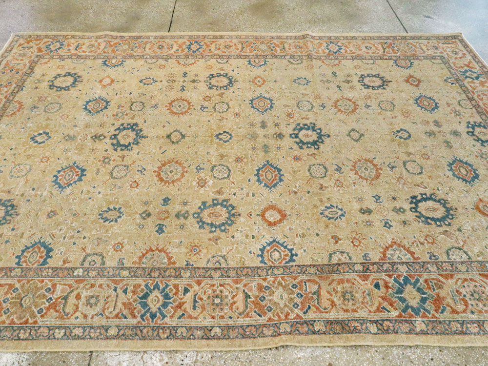 Vintage Persian Mahal Carpet, No.8727 - Gss