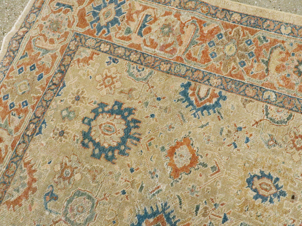 Vintage Persian Mahal Carpet, No.8727 - Gss