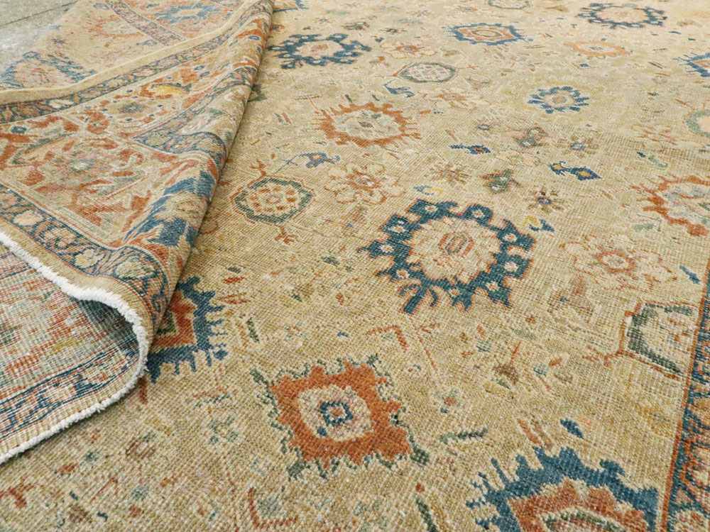Vintage Persian Mahal Carpet, No.8727 - Gss
