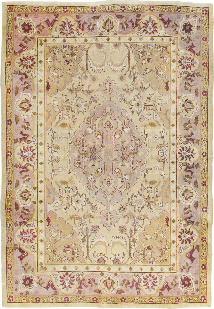 Antique Indian Agra Carpet, No.8730 - Gss