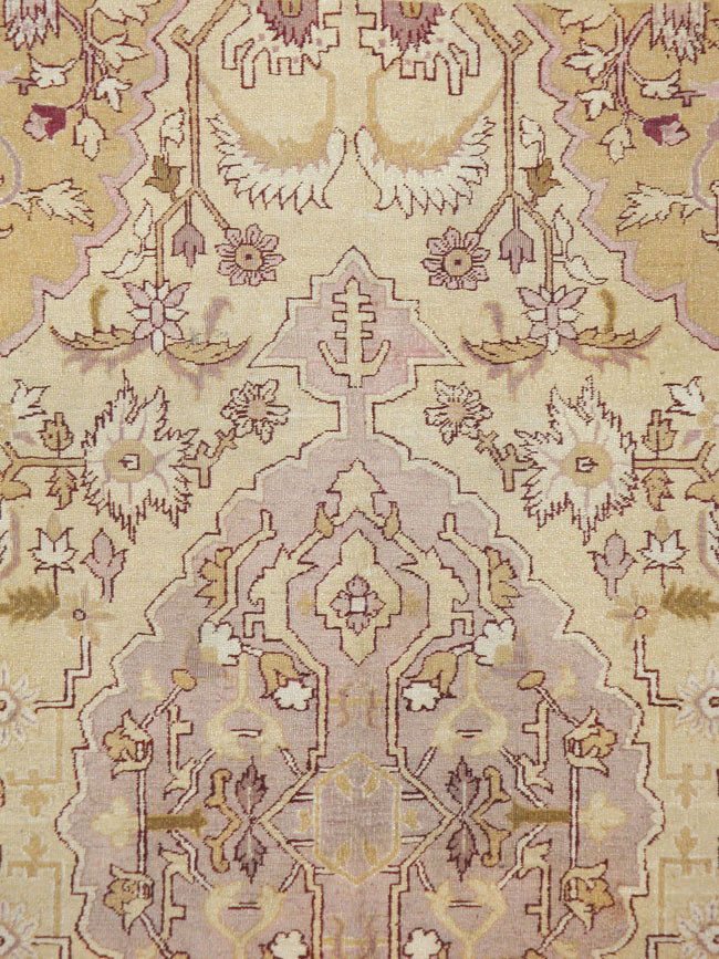 Antique Indian Agra Carpet, No.8730 - Gss