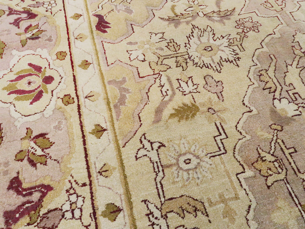 Antique Indian Agra Carpet, No.8730 - Gss