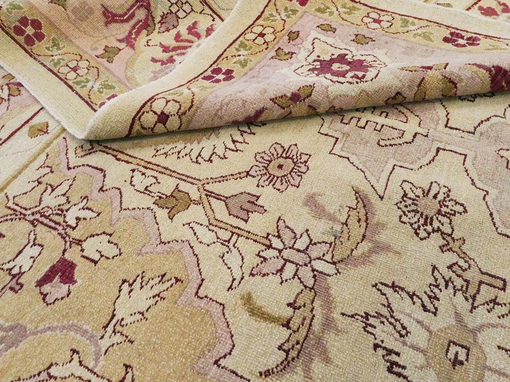 Antique Indian Agra Carpet, No.8730 - Gss