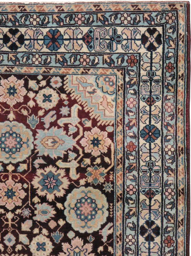 Antique Indian Agra Rug, No.8745 - Gss
