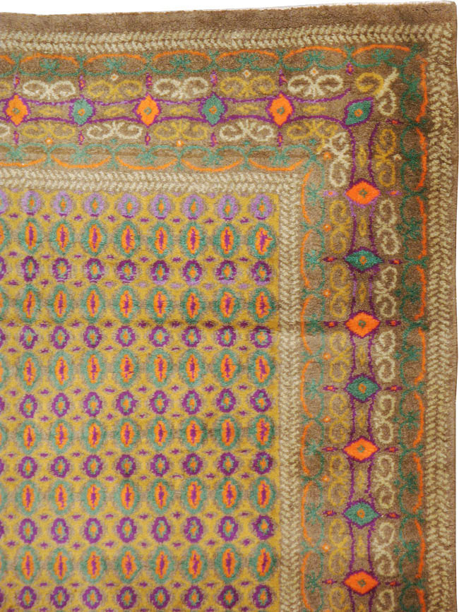 Vintage Indian Lahore Rug, No.8748 - Gss