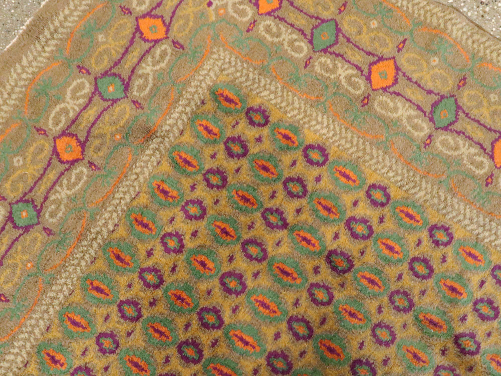 Vintage Indian Lahore Rug, No.8748 - Gss