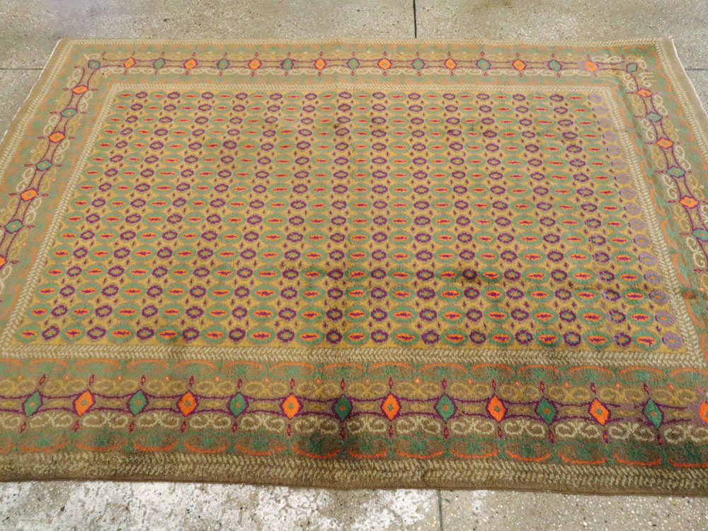 Vintage Indian Lahore Rug, No.8748 - Gss