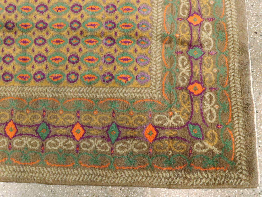 Vintage Indian Lahore Rug, No.8748 - Gss