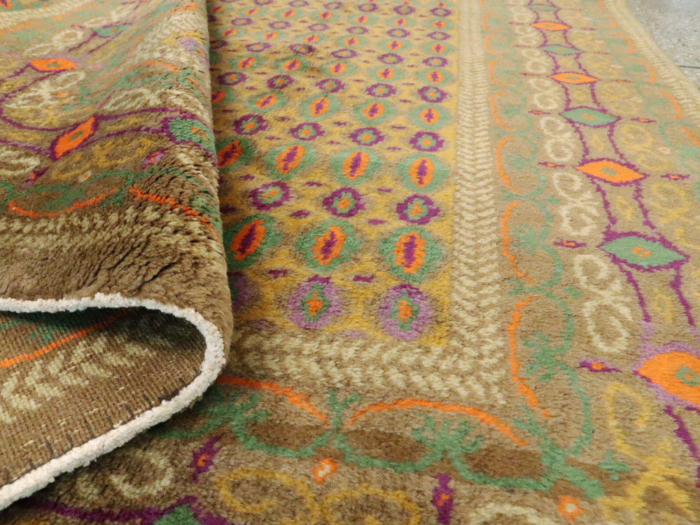 Vintage Indian Lahore Rug, No.8748 - Gss