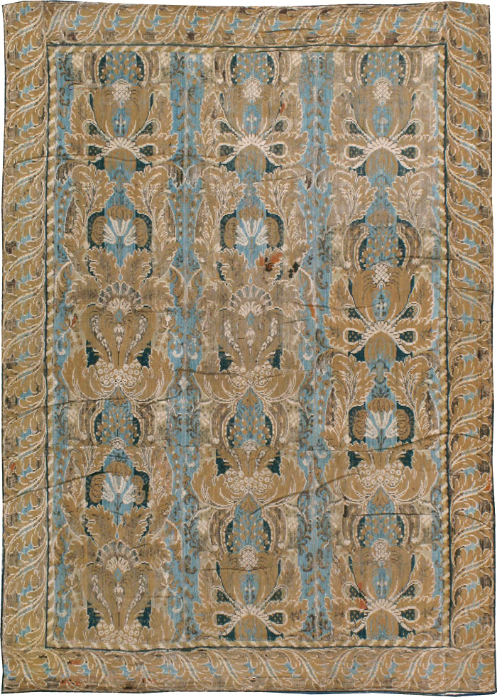 Antique European Chenille Carpet, No.8771 - Gss