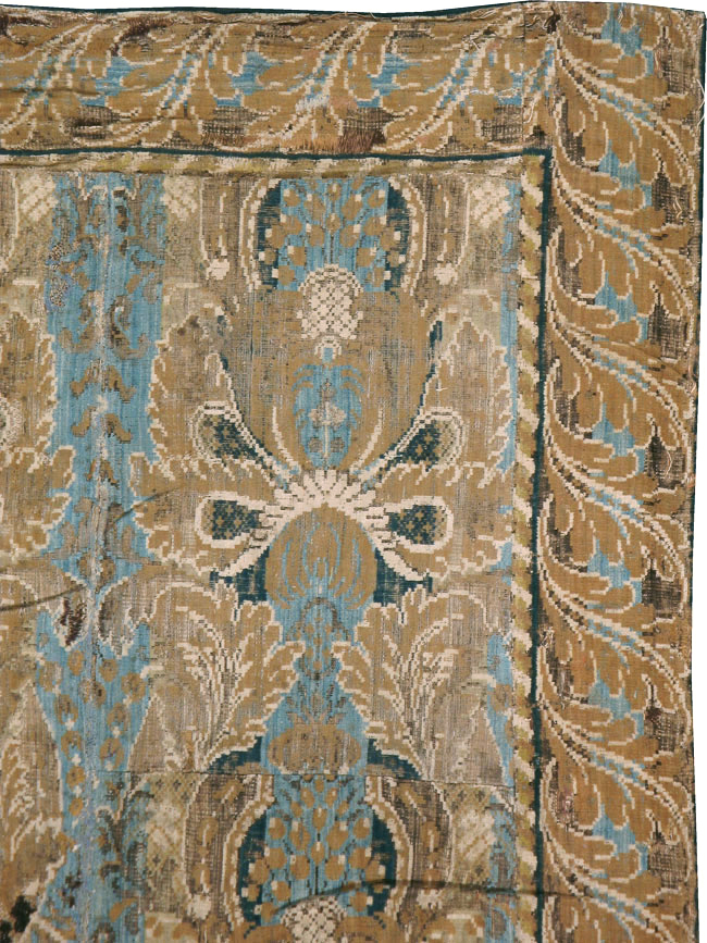 Antique European Chenille Carpet, No.8771 - Gss