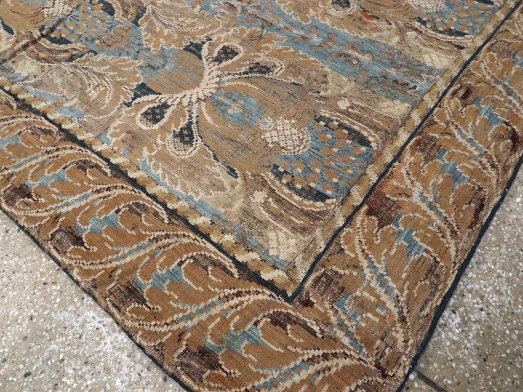 Antique European Chenille Carpet, No.8771 - Gss