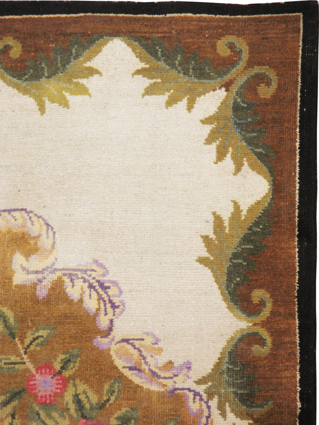 Vintage European Continental Carpet, No.8774 - Gss
