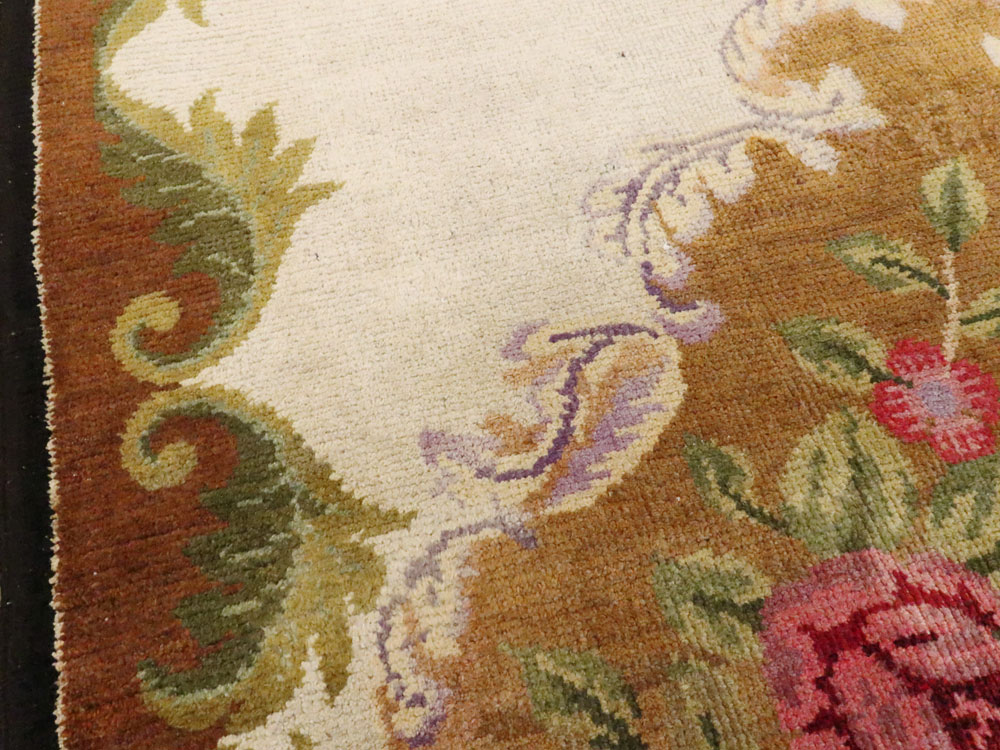 Vintage European Continental Carpet, No.8774 - Gss