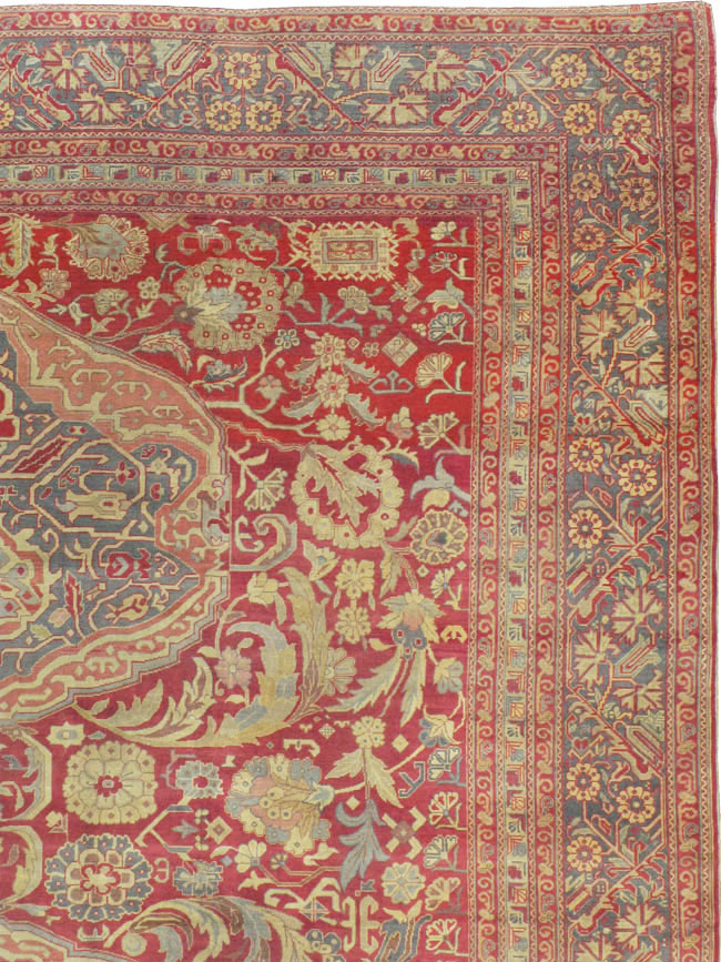 Vintage Turkish Herekeh Carpet, No.8781 - Gss