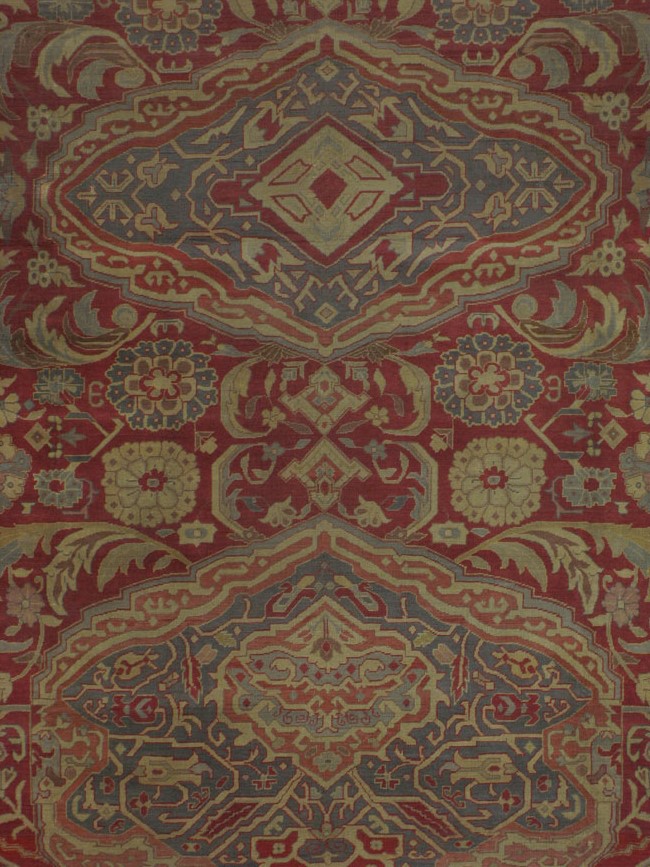Vintage Turkish Herekeh Carpet, No.8781 - Gss