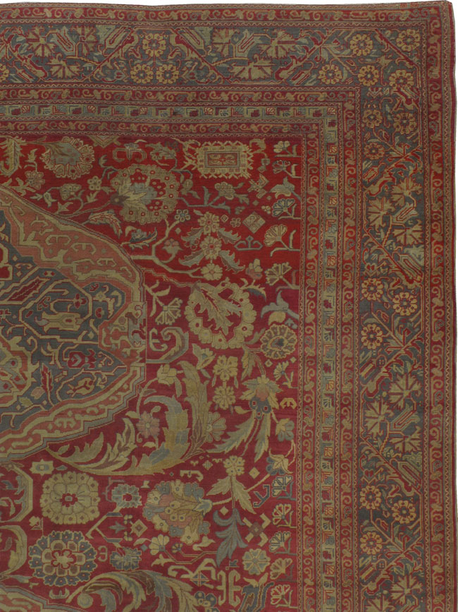 Vintage Turkish Herekeh Carpet, No.8781 - Gss