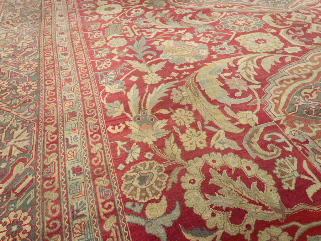 Vintage Turkish Herekeh Carpet, No.8781 - Gss