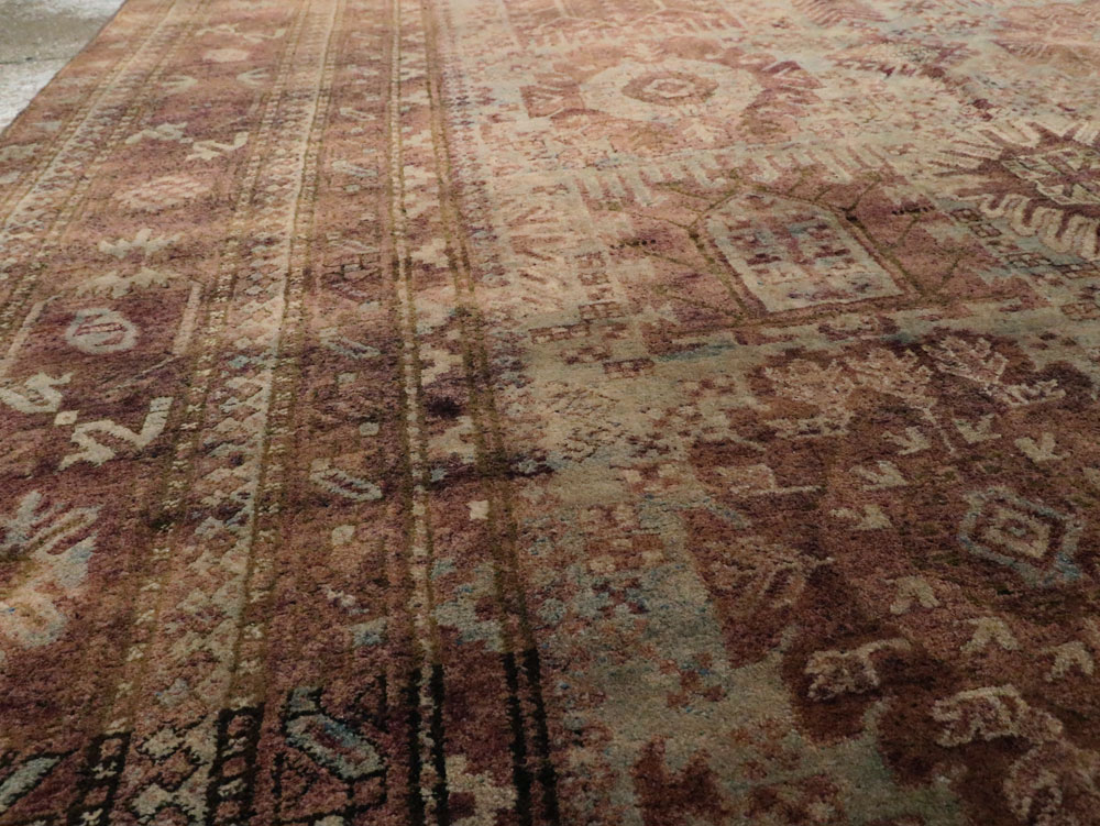 Antique Indian Agra Gallery Carpet, No.8782 - Gss