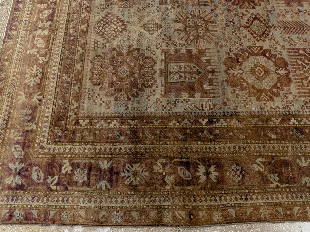 Antique Indian Agra Gallery Carpet, No.8782 - Gss