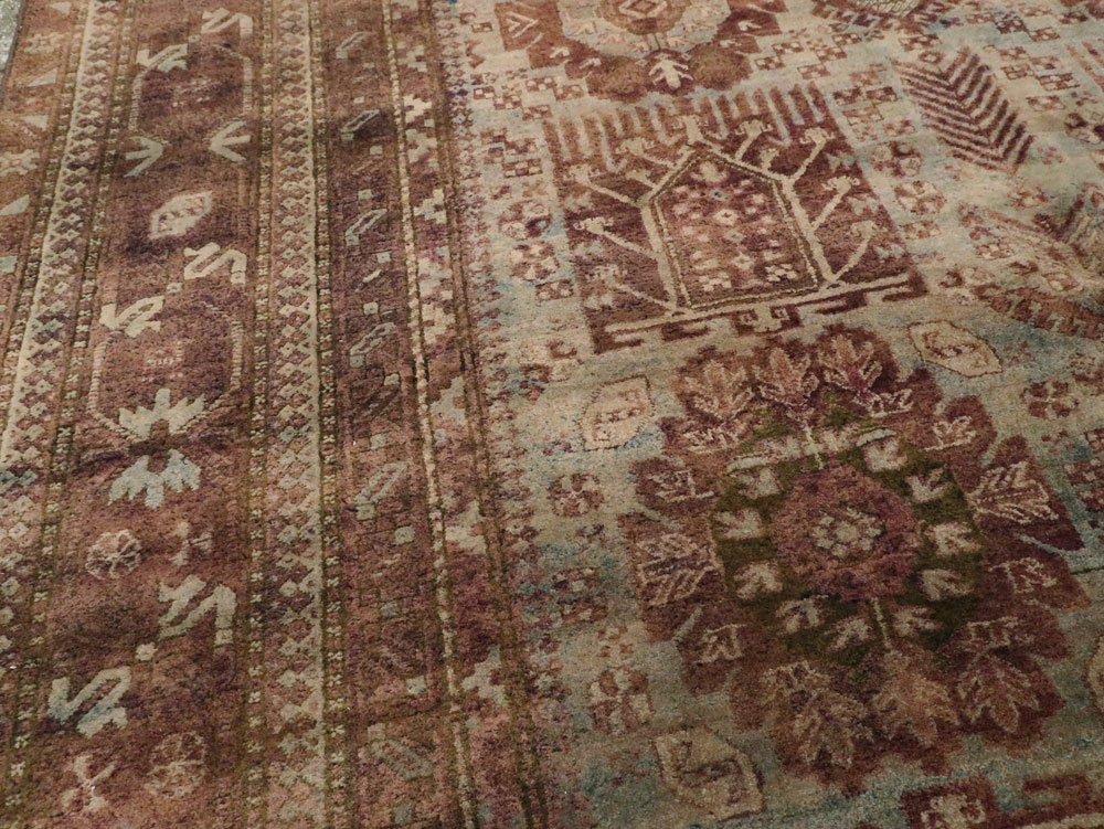 Antique Indian Agra Gallery Carpet, No.8782 - Gss
