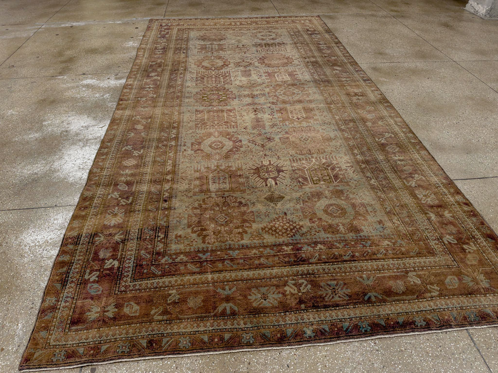 Antique Indian Agra Gallery Carpet, No.8782 - Gss