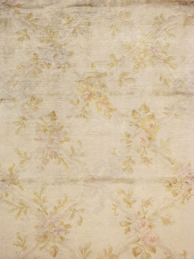 Vintage European Savonnerie Carpet, No.8783 - Gss