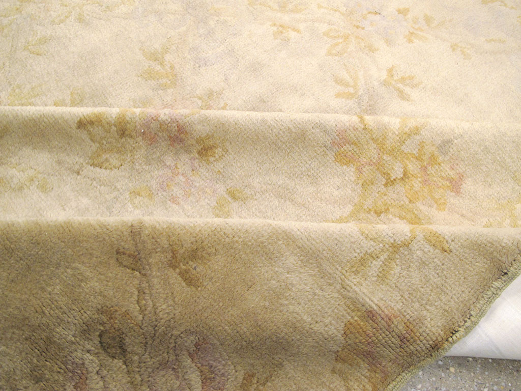 Vintage European Savonnerie Carpet, No.8783 - Gss