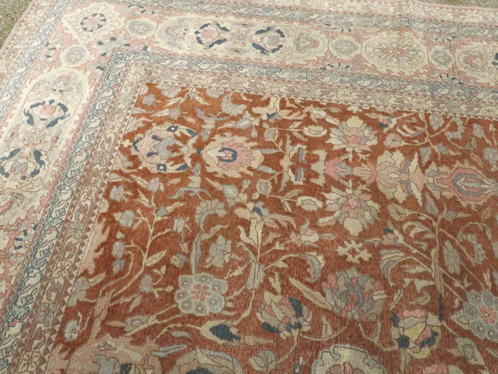 Antique Turkish Herekeh Square Carpet, No.8786 - Gss