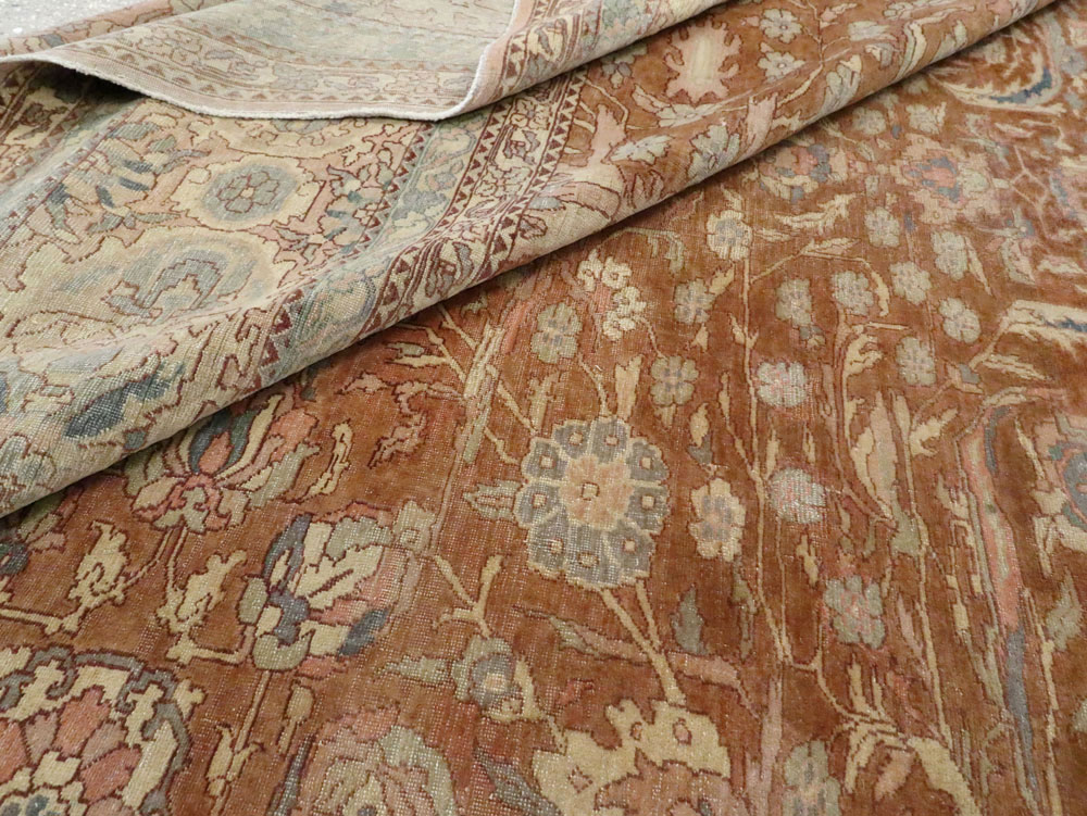 Antique Turkish Herekeh Square Carpet, No.8786 - Gss