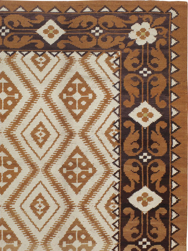 Vintage Spanish Cuenca Carpet, No.8788 - Gss