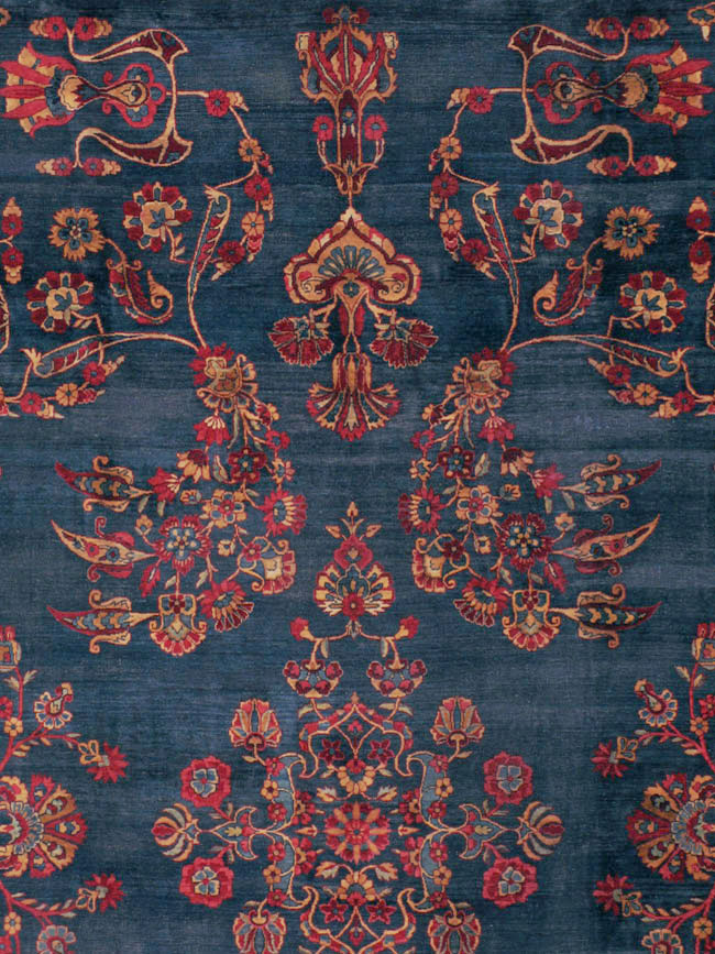 Antique Persian Lavar Kerman Carpet, No.8832 - Gss