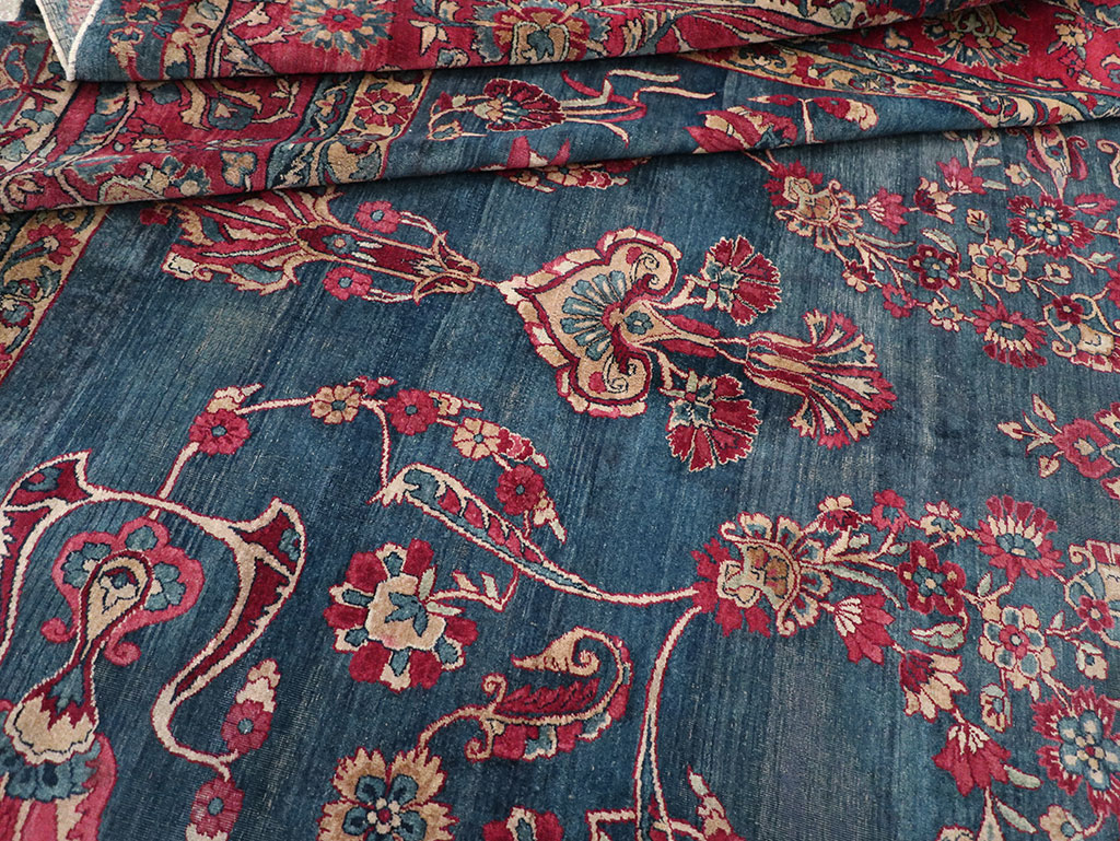 Antique Persian Lavar Kerman Carpet, No.8832 - Gss