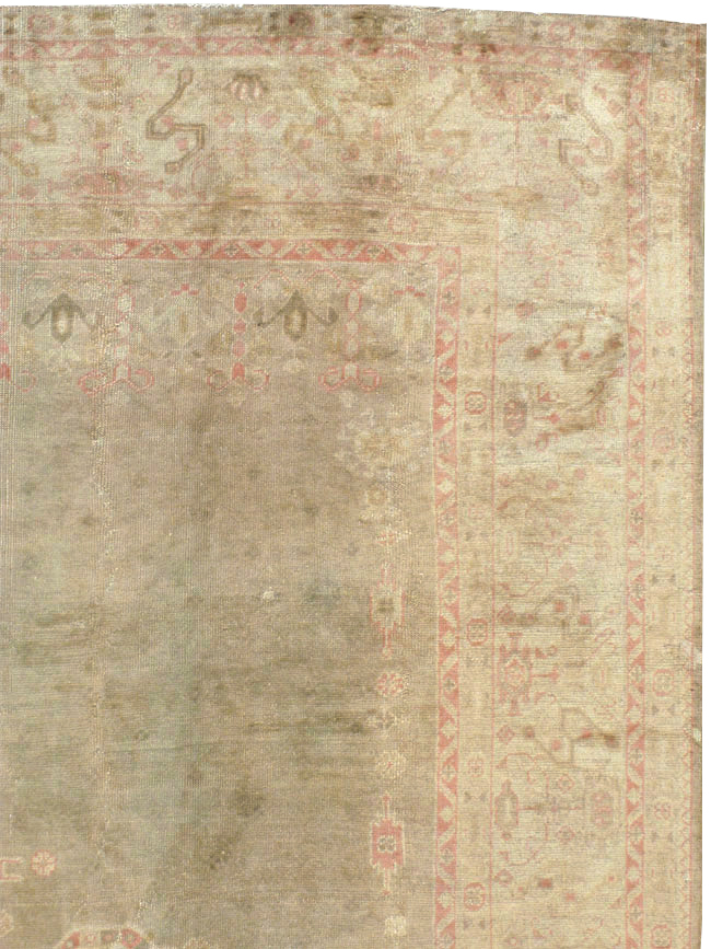 Antique Turkish Oushak Carpet, No.8850 - Gss