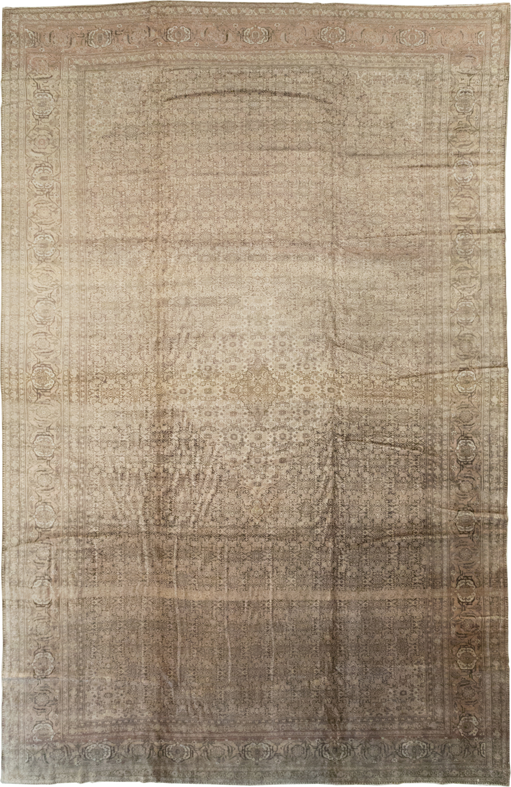 Antique Persian Tabriz Carpet, No.8864 - Gss