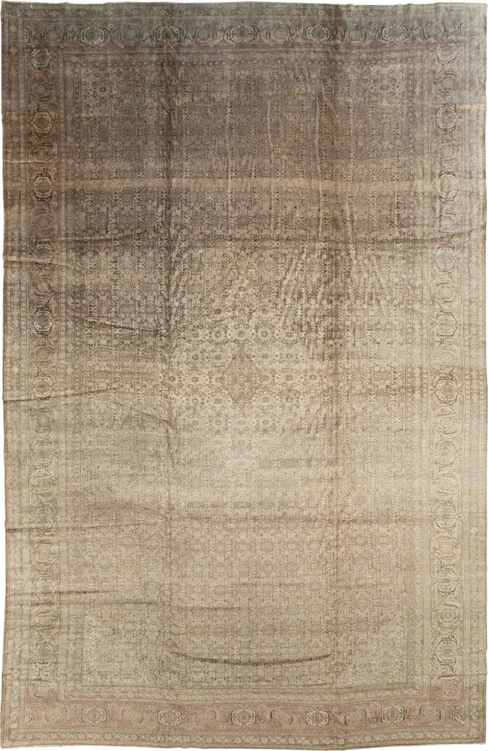 Antique Persian Tabriz Carpet, No.8864 - Gss