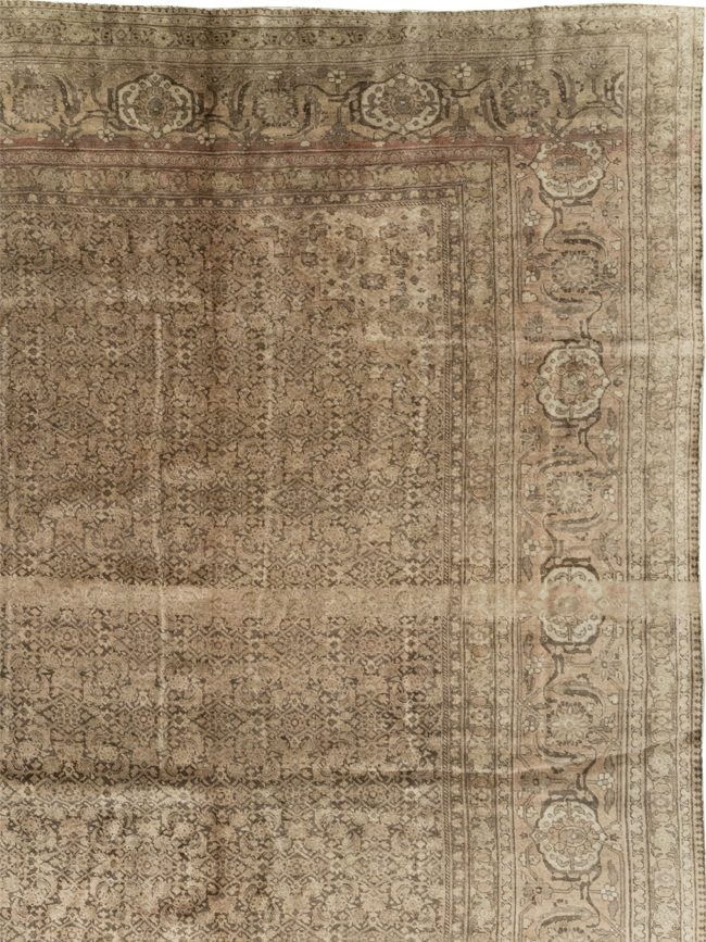 Antique Persian Tabriz Carpet, No.8864 - Gss