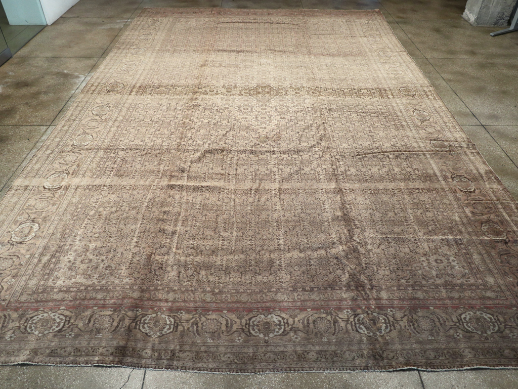 Antique Persian Tabriz Carpet, No.8864 - Gss