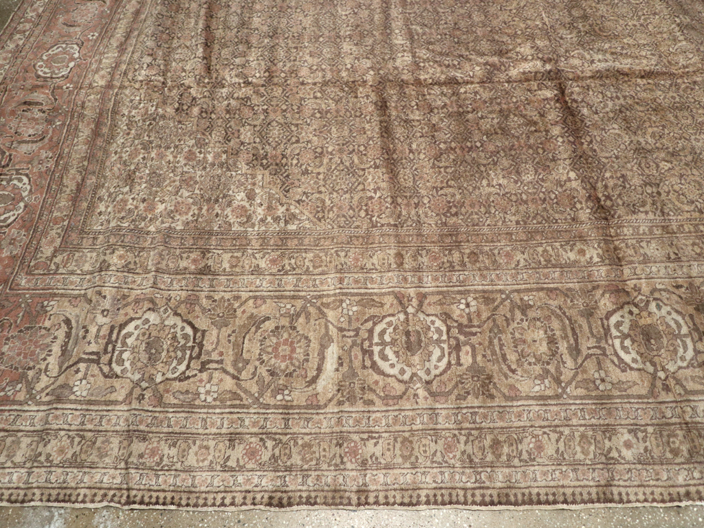 Antique Persian Tabriz Carpet, No.8864 - Gss