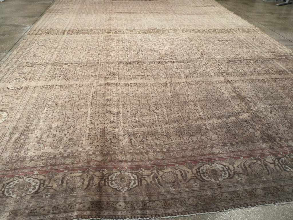 Antique Persian Tabriz Carpet, No.8864 - Gss