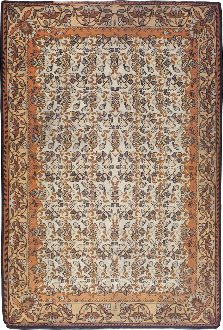 Antique Ukrainian Bessarabian Carpet, No.8880 - Gss