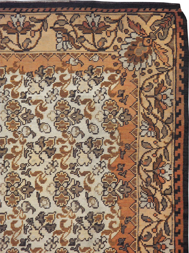 Antique Ukrainian Bessarabian Carpet, No.8880 - Gss