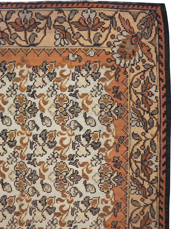 Antique Ukrainian Bessarabian Carpet, No.8880 - Gss